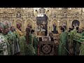 (2) Славословие преп.Серафима Саровского и поздравление Архиепископа Серафима (Зализницкого)