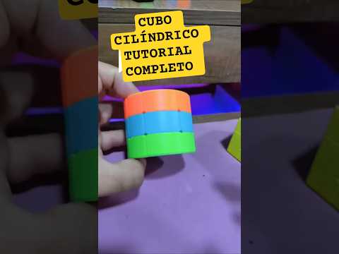 TUTORIAL COMPLETO DO CUBO CILÍNDRICO #cubocilindrico  #cubomagico #cubing #cubocilindro #cilindro