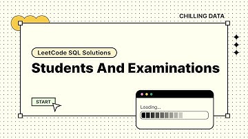 LeetCode SQL Solution - [Students and Examinations]