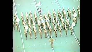 1983 & 1986 CFL Halftime Shows Central Memorial High School CANADA Golden Rams Marching Band