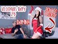 HUSBAND RATES MY EXPLICIT CHRISTMAS OUTFITS!!