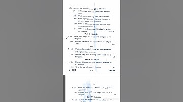 bca c programming 1st sem paper #hpu hp university paper #hpuniversity bca #bcasolutions #bca