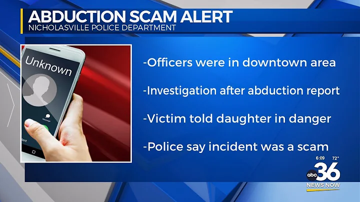 An abduction scam in Jessamine County