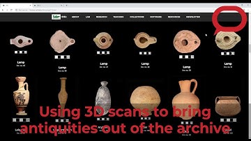 Using 3D scans to bring antiquities out of archives and into the light
