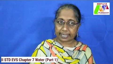 II STD EVS Chapter 7: Water (Part 1)