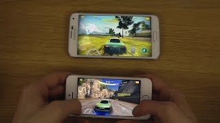 Asphalt 8 Samsung Galaxy S5 vs iPhone 5S HD Gameplay Comparison screenshot 2