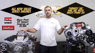 ALL NEW VALUE SERIES TURNKEY ENGINES FROM PRESTIGE - MULTI POINT EFI