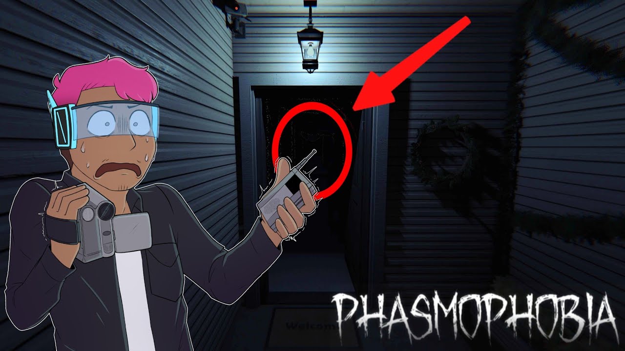 REAL GHOSTS CAUGHT ON CAMERA! | Phasmophobia - YouTube