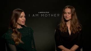 Blackfilm com Interview with I Am Mother's Hilary Swank, Clara Rugaard & director Grant Sputter