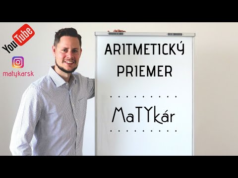 Video: Ako Vypočítať Aritmetický Priemer