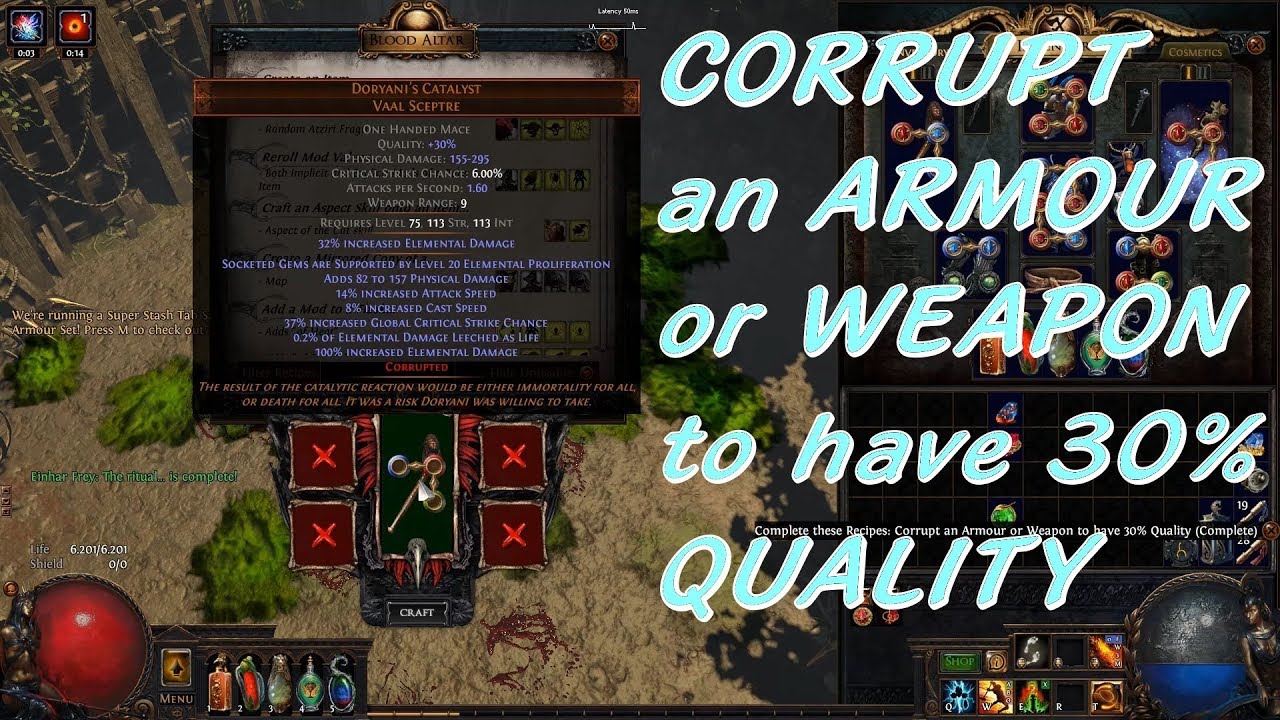 Corrupted poe