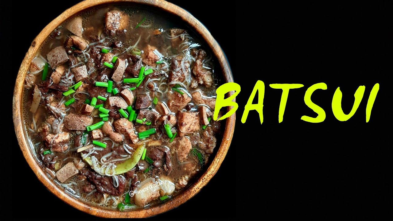 HOW TO COOK BATSUI #batchoykapampangan #easyrecipe #siniorajuanskitchen ...