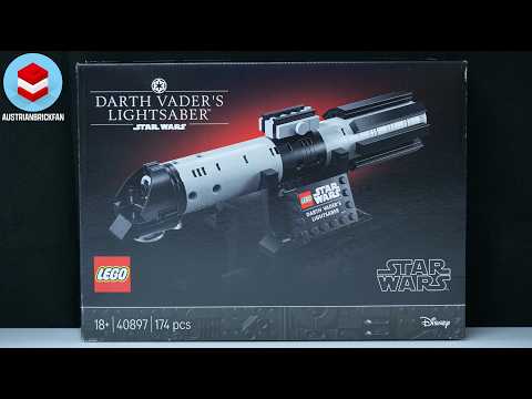 LEGO Star Wars 40897 Darth Vader's Lightsaber Speed Build