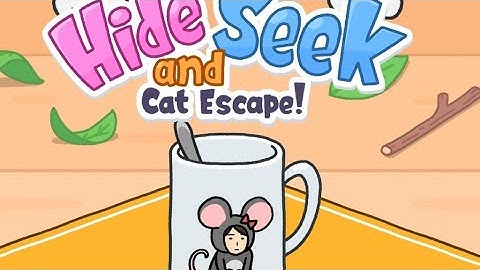 Hide and seek : cat Escape 22 pro and noob #hideandseek#catescapegame#livesteam#live#gaming