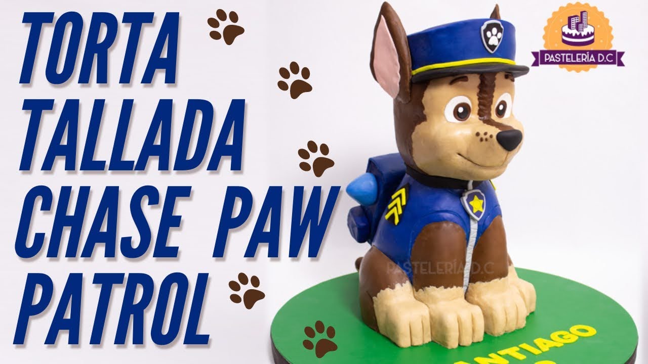 Chase de Paw Patrol en torta - Time Lapse