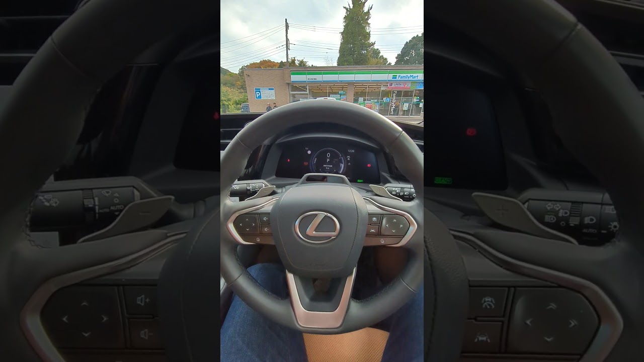 レクサスRZ　エンジン？電源オン！