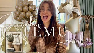TEMU HAUL  