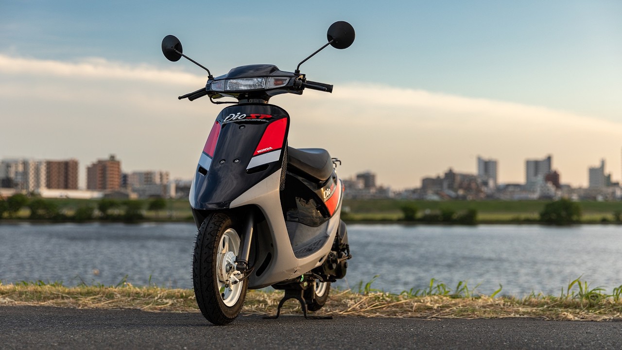 Honda Dio SP AF18 Ride in Tokyo - YouTube