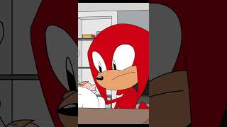 Knuckles no bebas eso!