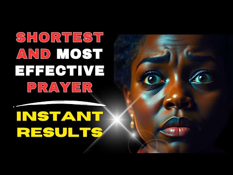 This Is The Shortest And Most Powerful Miracle Prayer for Impossible Situations | DON'T IGNORE