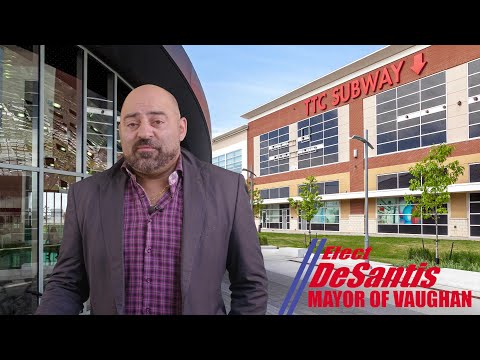 Video: Vaughan Election Candidate for Mayor Danny DeSantis will Put an End to Traffic Gridlock and Fix the Infrastructure