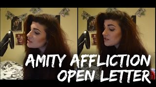 The Amity Affliction - Open Letter | Christina Rotondo Cover chords