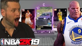 I DRAFTED THANOS CAR! FIRST DRAFT of NBA 2K19