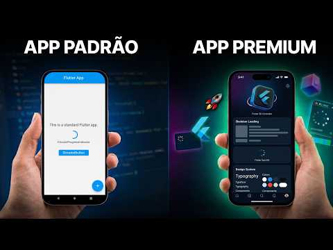 PARE de fazer APP FEIO! Use estes 5 Pacotes de UI pra ELEVAR o nível dos seus apps Flutter