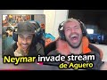 NEYMAR INVADE STREAM DE AGUERO, CHAMA ELE DE BOLUDO E FAZ MAIOR RESENHA COM O ARGENTINO