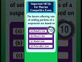 Important MCQs For Pharm Competitive Exams #gpat #niper #pharmacist #druginspector #shorts