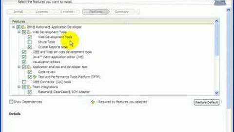 Installing Rational Application Developer 7 (IRAD/RSA) XP