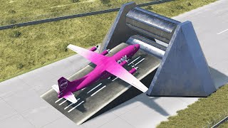 Planes Vs Spinning Roller – Beamng.drive