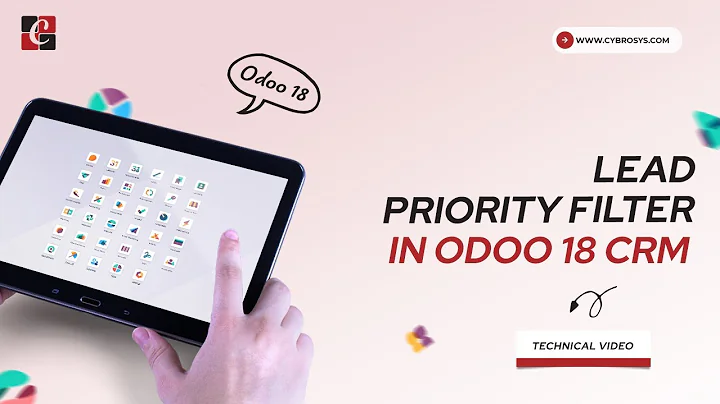 How to Set Lead Priority Filter in Odoo 18.2 CRM | Odoo 19 Features | Odoo 18.2 Tutorials | Odoo 19