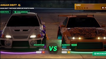 static shift racing 🥶 Guanfeng vs korg62 💀