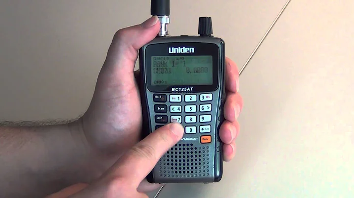 How to Program the Uniden BC125AT Scanner | Step-by-Step Programming Guide