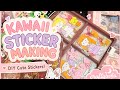 Diy kawai sticker making 💞#trending #viral #artandcraft #vlog #craftyluna #viral #fypviral #trending