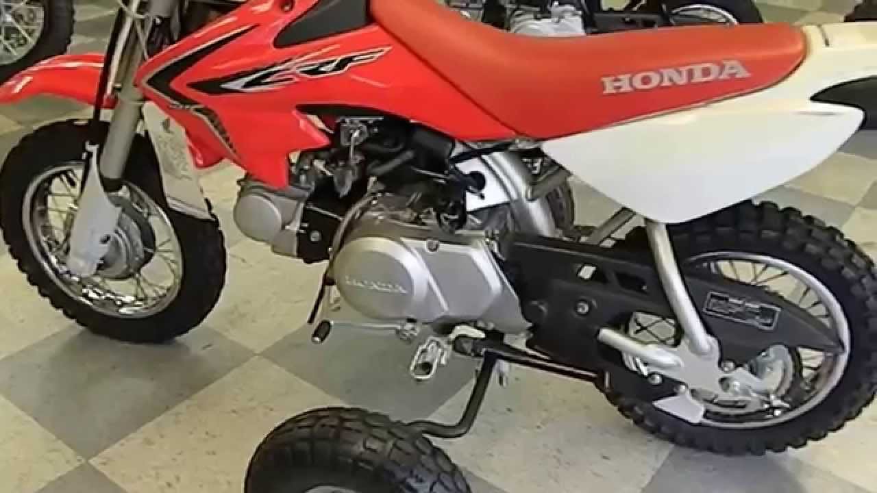 Mini Moto Honda CRF50F rear mounted training wheels kit replace Stutterbump