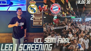 Real Madrid Vs FC Bayern Leg 1 Screening (Epic Reactions)