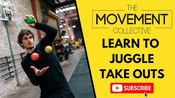 Learn to juggle Take Outs - (3 ball Juggling Pattern)