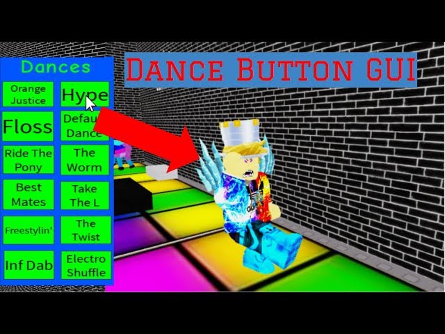 How To Make A Click To Dance Button Gui Roblox Studio 2019 Youtube - dance off roblox game script