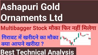Ashapuri gold share news l ashapuri gold share analysis l ashapuri gold latest news l ashapuri gold 
