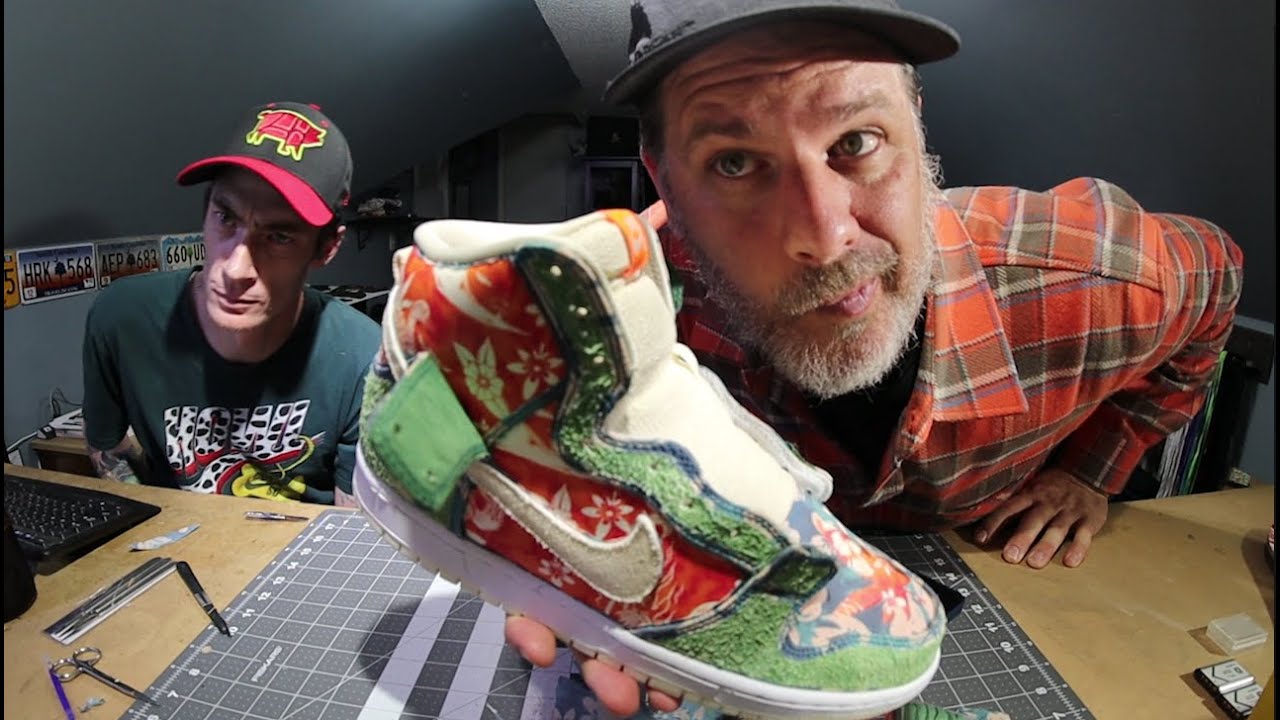 sindsyg Brutal overholdelse Nike Dunk High Hawaii / deconstruct - YouTube