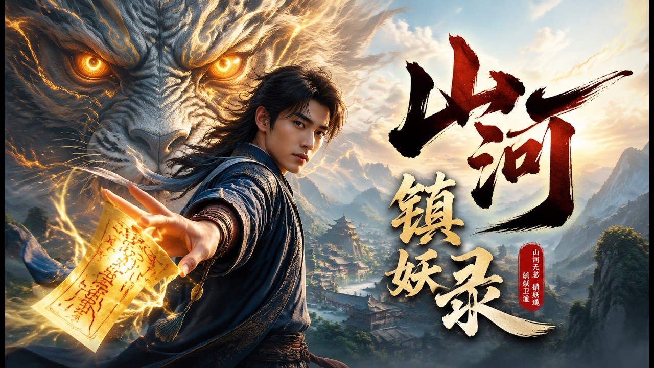 🤖AI短劇｜《山河鎮妖錄》💥#爆款短劇 #drama #小愛推文 #短劇 #最新短劇 #都市 #愛情 #女頻