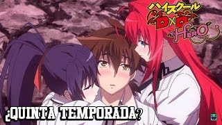 Es falso que High School DxD tendrá una quinta temporada