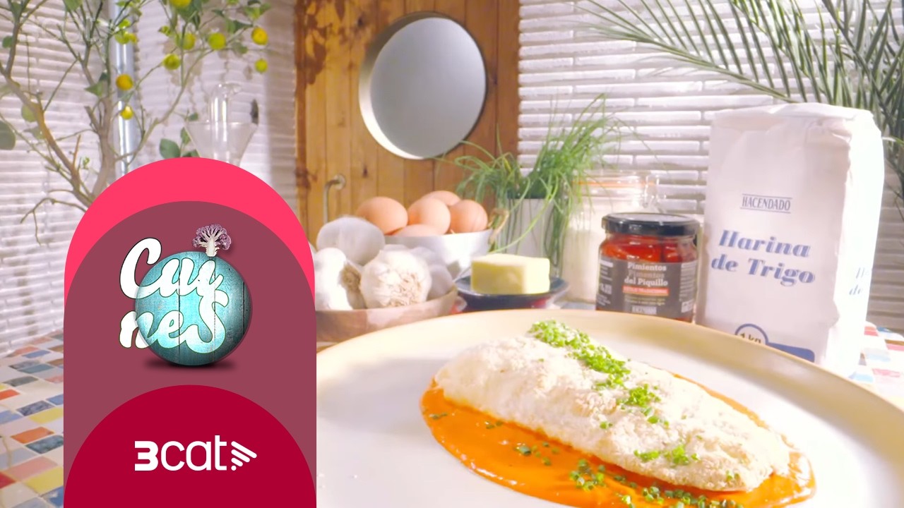 Lluç amb crema de piquillos | Cuines