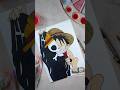 Luffy Once Piece #onepiece #drawing #luffy #ohuhumarkers #cartoon #art #artworks #animeart #animes
