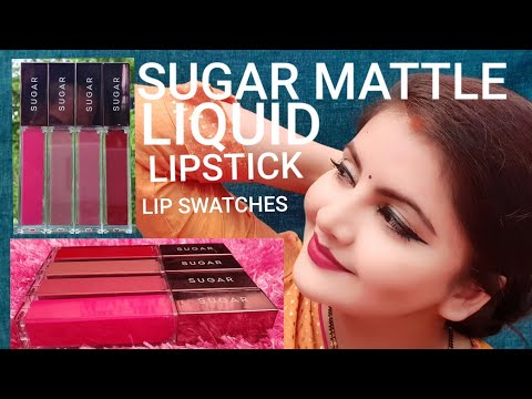 SUGAR METTLE LIQUID LIPSTICK REVIEW & LIP SWATCHES | ANT AGING LIPSTICK | RARA |