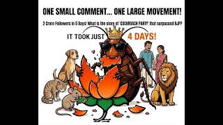 Just One Comment sparked a National Movement! | Cockroach Janta Party Story