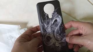 Tecno Spark 6 Case 6.8'' Black Bumper Silicone Soft Phone Cases For Tecno KE7 screenshot 5