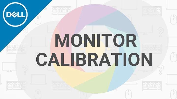 How to Calibrate your Monitor (Official Dell Tech Support)